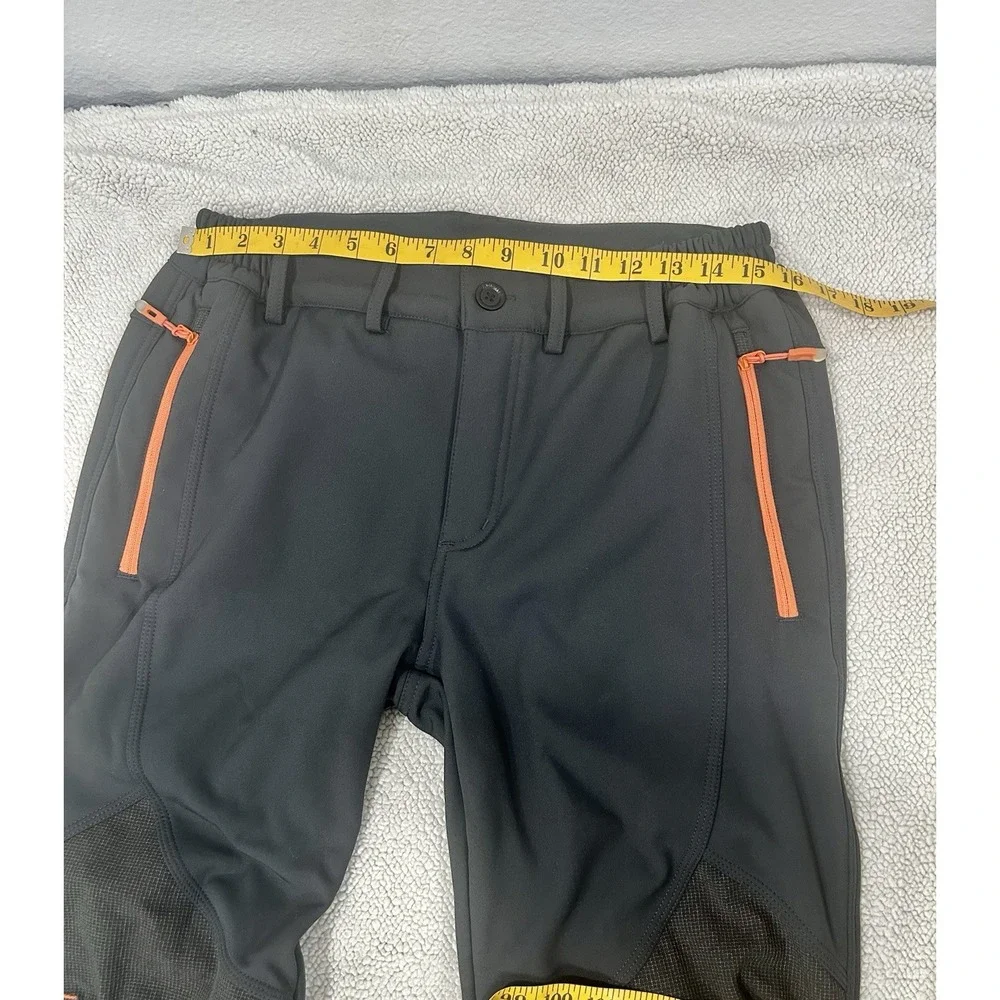 Gash Hao Men 32x32‎ Snow Ski Waterproof Softshell Pants Outdoor Hiking Fleece